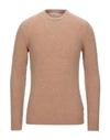 Grey Daniele Alessandrini Sweaters In Sand