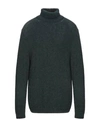 Massimo Alba Turtleneck In Dark Green