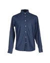 Deperlu Flynn Long-sleeve Shirt In Blue