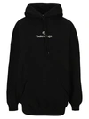 BALENCIAGA BALENCIAGA SPONSOR LOGO EMBROIDERED HOODIE