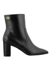 Stuart Weitzman 75mm Linaria Leather Ankle Boots In Black