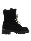 GIUSEPPE ZANOTTI SUEDE ANKLE BOOTS