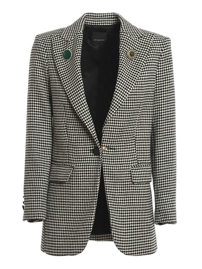 Pinko Asteroide Blazer In Black