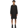 ISSEY MIYAKE PLEATS PLEASE ISSEY MIYAKE BLACK JAUNTY COAT