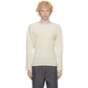 ISSEY MIYAKE HOMME PLISSE ISSEY MIYAKE OFF-WHITE A-POC LONG SLEEVE T-SHIRT