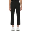 WOOYOUNGMI WOOYOUNGMI BLACK TWILL TROUSERS