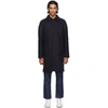 Apc Button-up Long-sleeved Coat In Pia Marinch