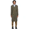 MAISON MARGIELA GREEN RECYCLED PACKABLE TRENCH COAT