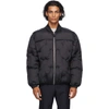 MAISON MARGIELA BLACK PUFFER JACKET