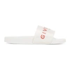 GIVENCHY WHITE LOGO SLIDES