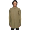 MAISON MARGIELA MAISON MARGIELA GREEN OVERSIZED SHIRT