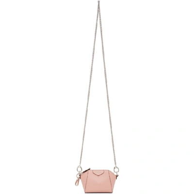 Givenchy Pink Baby Antigona Bag In 662 Candy