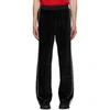 VERSACE VERSACE BLACK MEDUSA LOUNGE PANTS