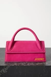 JACQUEMUS LE CHIQUITO LONG NUBUCK TOTE