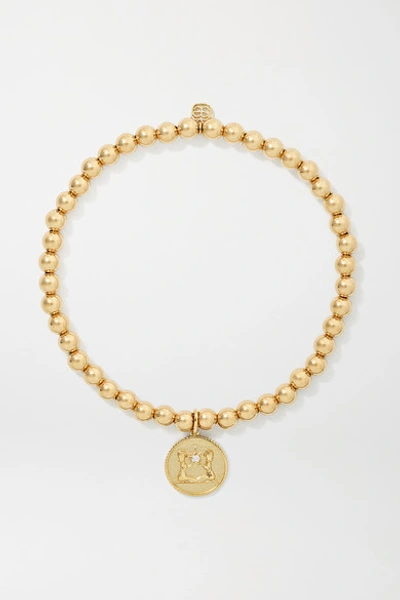 Sydney Evan Gemini 14-karat Gold Diamond Bracelet