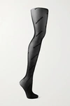 BALENCIAGA FLOCKED TIGHTS