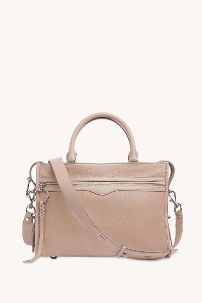 Rebecca Minkoff Bedford Zip Satchel, Rosewood Pink |