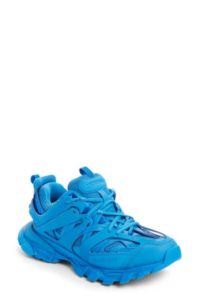 Balenciaga Track Lace-up Sneakers In Screen Blue