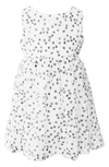 Popatu Floral Tulle Dress In White