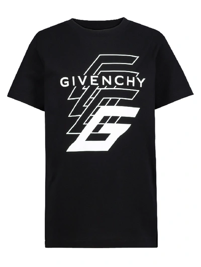 Givenchy Kids T-shirt For Boys In Black