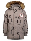 MINI RODINI KIDS JACKET K2 PENGUIN FOR FOR BOYS AND FOR GIRLS