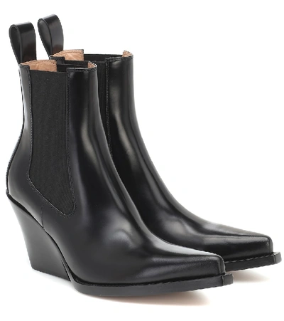 Bottega Veneta Chelsea Black Leather Boot