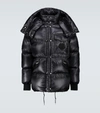 Moncler Lamentin Nylon Rip Stop Down Jacket In Black