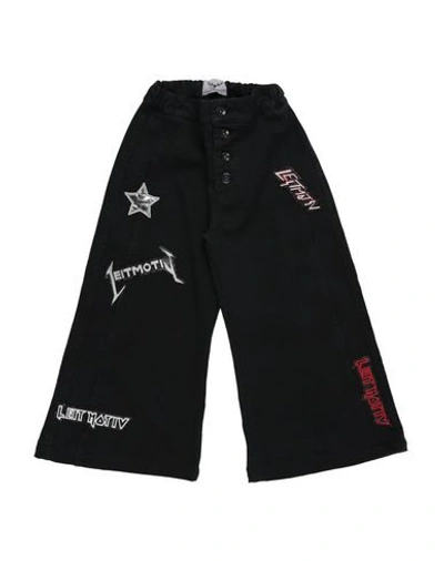 Leitmotiv Kids' Pants In Black