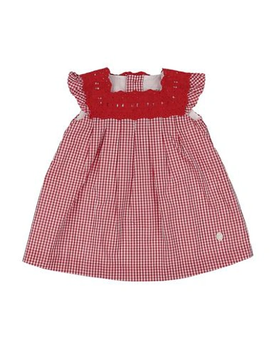 Pili Carrera Babies' Dresses In Red
