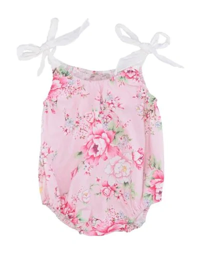 Little Bear One-pieces In Pink