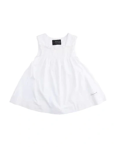 I Pinco Pallino Babies' Dresses In White