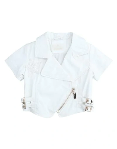 Cesare Paciotti Kids' Jackets In White
