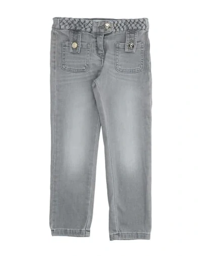 Chloé Kids' Jeans In Light Grey
