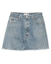 RE/DONE WITH LEVI'S DENIM SKIRTS,42775245KT 4