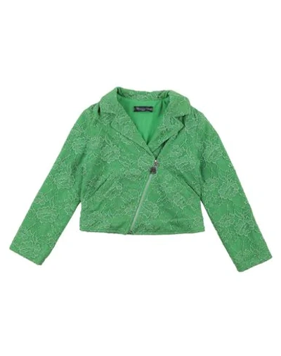 Miss Blumarine Kids' Suit Jackets In Green