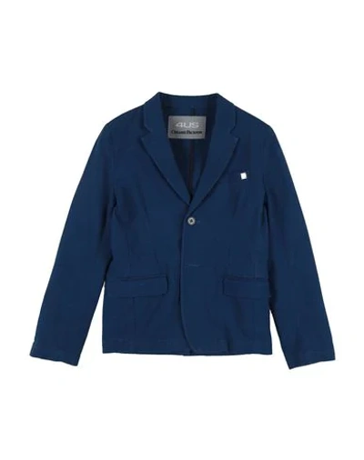 Cesare Paciotti 4us Kids' Suit Jackets In Blue