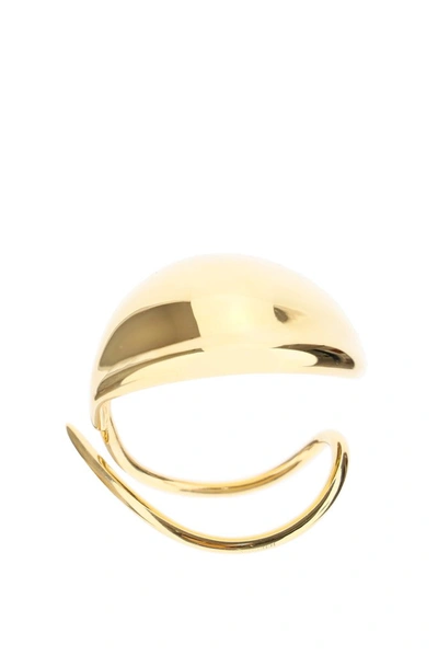 Bottega Veneta Dome Bracelet In Gold