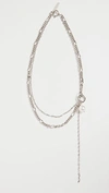 JUSTINE CLENQUET REESE NECKLACE,JCLEN30054