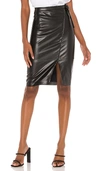 BLANKNYC VEGAN LEATHER MIDI SKIRT,BLAN-WQ71