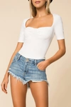 ONE TEASPOON BONITA LOW WAIST DENIM SHORT. - SIZE 27 (ALSO