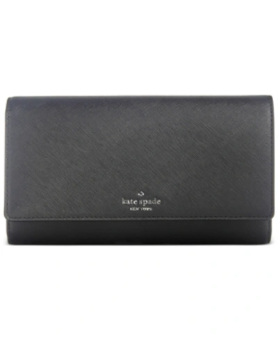 Kate Spade New York Newbury Lane Phoenix Wallet In Black