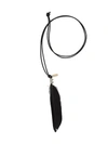 ANN DEMEULEMEESTER NECKLACE FEATHER,11503576