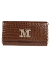 MAX MARA BROWN LEATHER WALLET,11504081