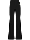 ALYX BUCKLE DETAILED FLARED TROUSERS