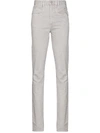 Isabel Marant Grey Nominic High Waist Skinny Jeans In Grey