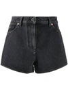 VALENTINO VLOGO DENIM SHORTS