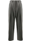 Jejia Cropped Trousers In Grey