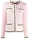 TORY BURCH KENDRA FRINGED CARDIGAN