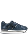 Hogan H383 Low-top Sneakers In Blue