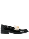 BALLY TWO-TONE LOAFERS